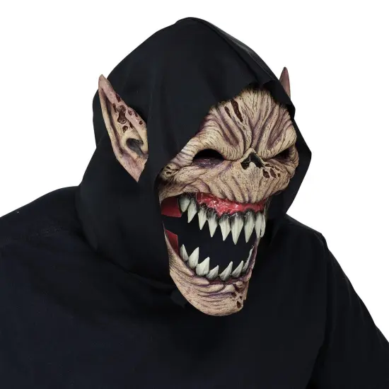 Fright Fiend Ani-Motion Adult Costume Mask {4}