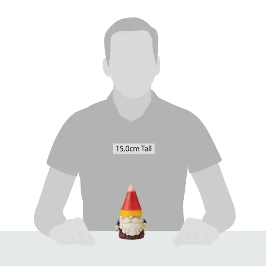 Jim Shore 5.5 Inch Small But Sweet Halloween Figurine , Halloween Decor Candy Corn Gnome Orange {3}