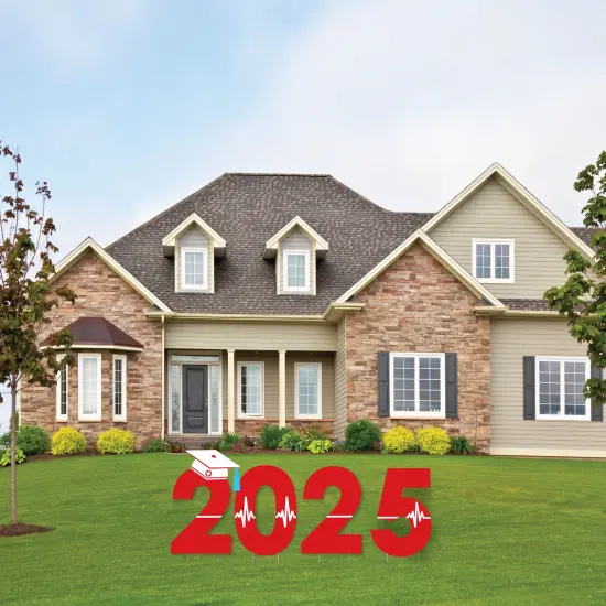 Big Dot of Happiness Nurse Graduation - 2025 Yard Sign Outdoor Lawn Decorations - Graduation Party Yard Signs - 2025 {4}