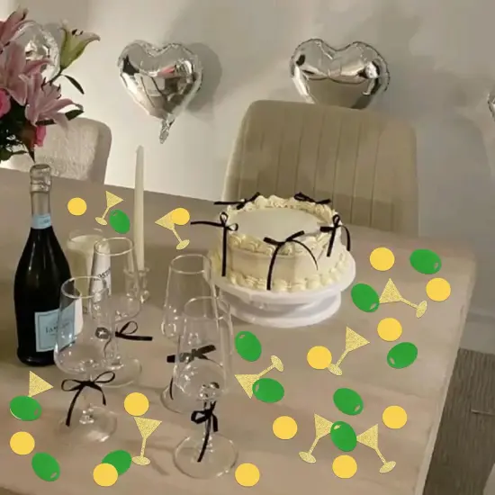 A Tini Bit Older Confetti - Martini Themed Party Decorations， Weenies and Tinis Party Supply {2}