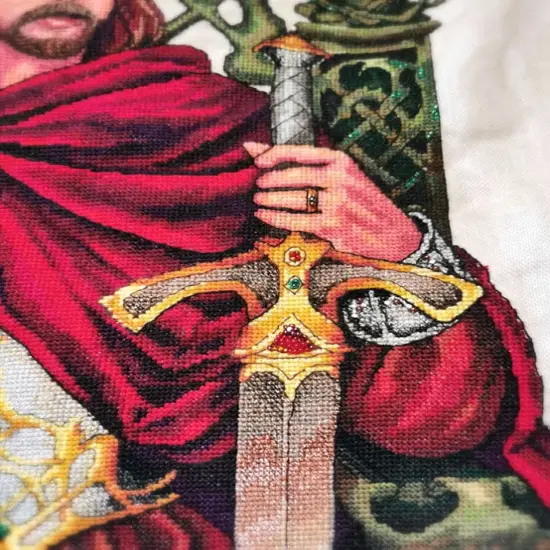 King Arthur 174-Z008 MK Counted Cross Stitch Kit {4}
