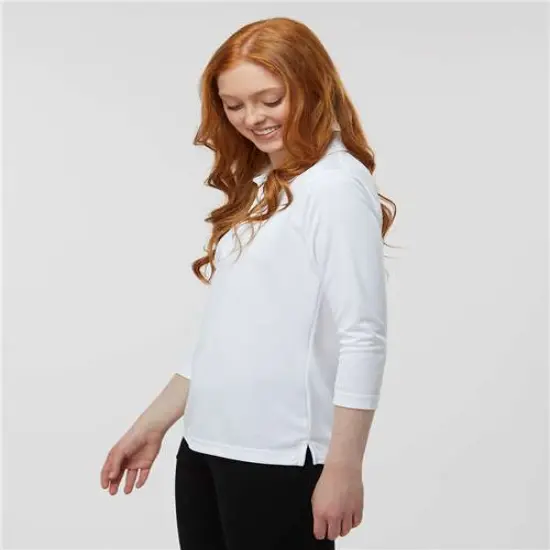 Paragon&reg; Women's Lady Palm Three Quarter Sleeve Polo Grape {5}