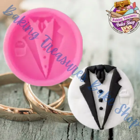 Groom Topper Silicone Mold {2}