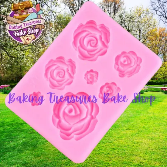 Roses SetSilicone Mold {1}