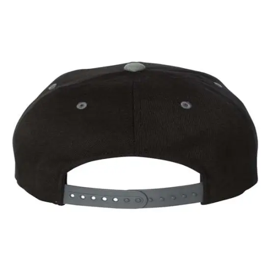 Flexfit&reg; Snapback Cap for Style and Comfort Black/ Grey {2}