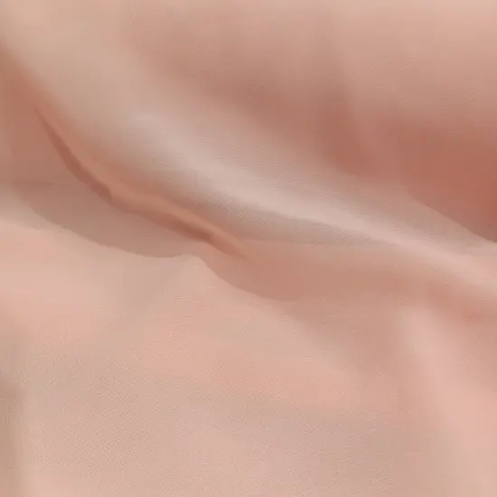 1 Yard Chiffon Fabric in 60" Wide, Sheer Lightweight Polyester for Dresses & Formal Wear Peach {1}