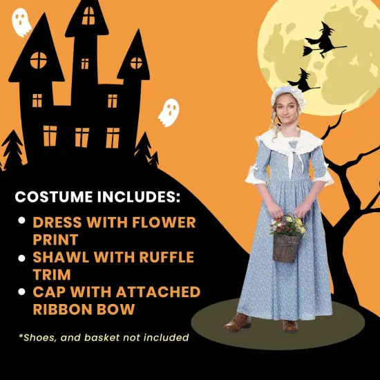 Colonial Village Girl Child Costume {6}