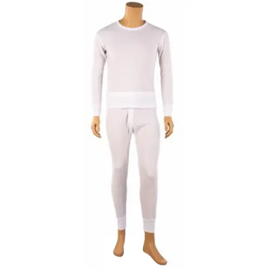 Thermatek Men's Waffle Thermal Set White 1 PC {3}