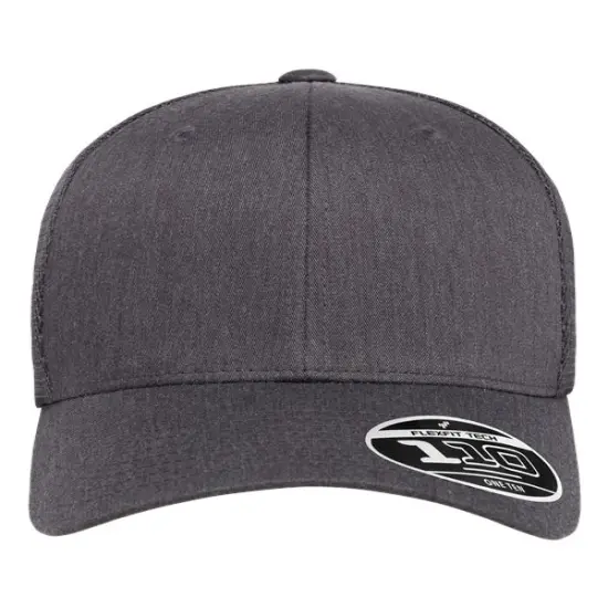 Flexfit&reg; Mesh Back Cap Dark Heather Grey {1}