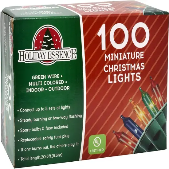 Multi Color Christmas String Lights {2}