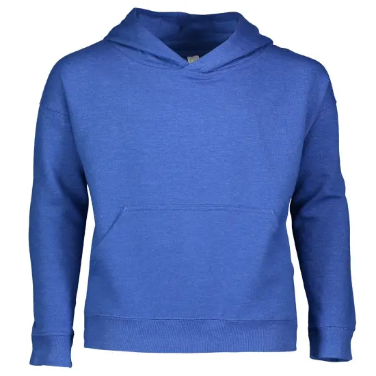 LAT&reg; Youth Pullover Fleece Hoodie VINTAGE ROYAL {1}