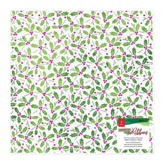 Vicki Boutin Wrapped In Ribbons Specialy Paper 12"X12"-Acetate {1}