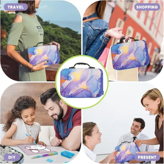 Diamond Painting Storage Containers 60 Slots Diamond Painting Accessories and Tools Diamond Art Storage Bead Storage Containers Diamond Painting Case and Storage Box {5}