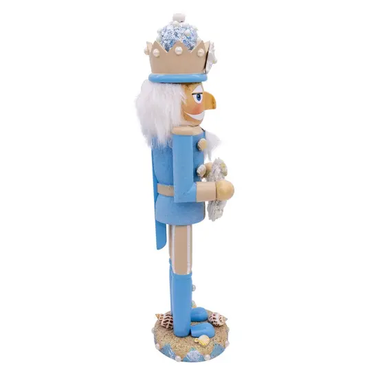 Kurt Adler 15-Inch Wooden Beach Nutcracker {4}