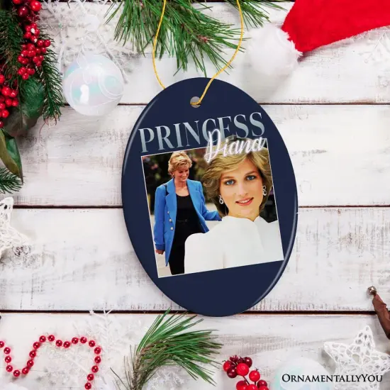 Regal Princess Diana Ornament, Elegant Gift and Decor for Royal Admirers {5}