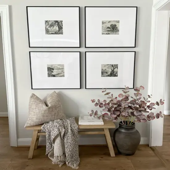 5 pcs 30" Artificial Eucalyptus Fall Stems - Cofffee {4}