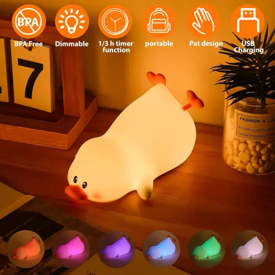 16 Colors Duck Lamp Cute {2}
