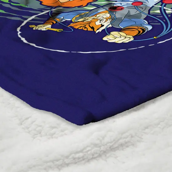 Warner Brothers Thundercats Silk Touch Sherpa Throw Blanket On the loose {5}