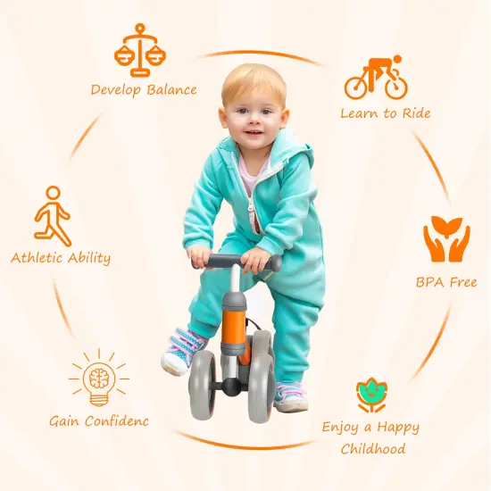 Toddler Tricycle Kids Trikes Tricycle, Balance Training, Gift & Toy for Boy & Girl {4}