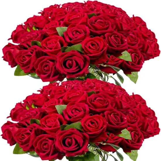 Realistic Long Stem Fake Flowers in Bulk for Flower Arrangement Wedding Centerpiece Home Party Decor {1}