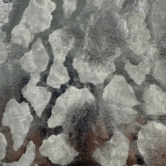 1 Yard Aphotic Cloud Foil Polyester Spandex Fabric for Dancewear Cosplay Costumes Arts & Crafts 60 Inches Width Black Gray {6}