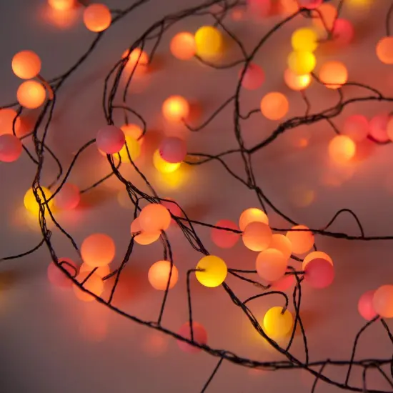 Red, Orange, Yellow Indoor Decorative String Lights {3}