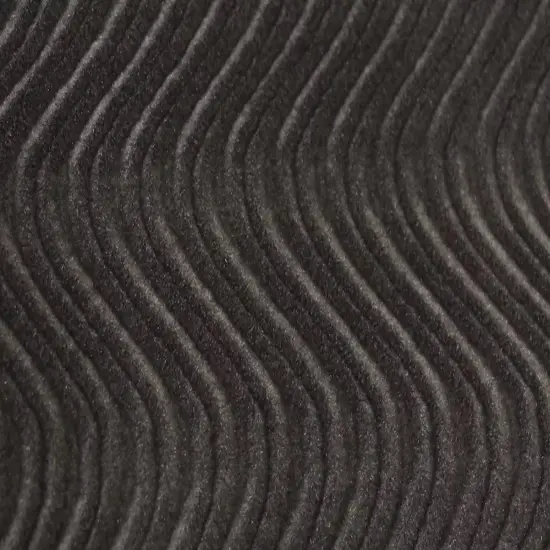 1 Yard Swirl Velvet Flocking Fabric for Upholstery Home Decor Drapery Crafts 58/60" Width Charcoal Gray {1}