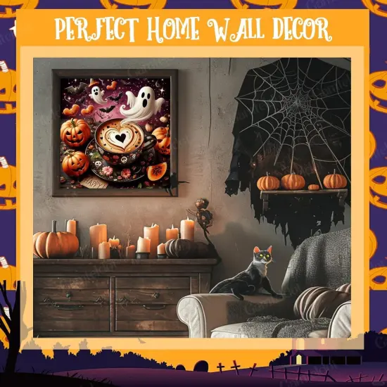 Ghost of The Tea Cup Diamond Art {3}