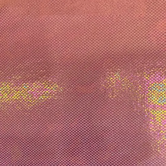 1 Yard Moonlight Foil Nylon Spandex Tricot Fabric 60 Inch Width Hot Pink {4}