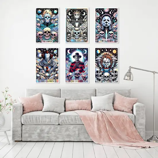 6 Packs Halloween Paint by Number Kits {4}