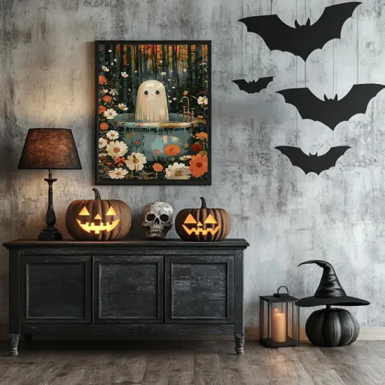 Ghost Paint by Number Kits - 16x20 in (Frameless) {3}