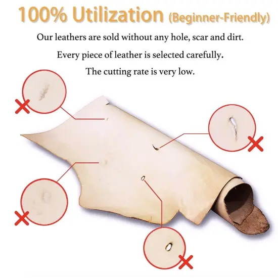 Veg Tan Tooling Leather 2 Piece Special Price 9/10 oz (3.6-4mm) Pre-Cut Shapes 6" to 48" Import AA Grade Natural Cowhide Leathercraft, Molding, Holster, Armour, Projects, Repair, Lining {4}