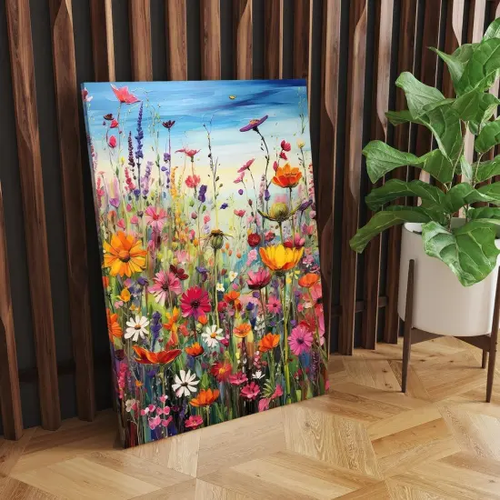 Painting by Number Flowers with 3 Brushes {5}