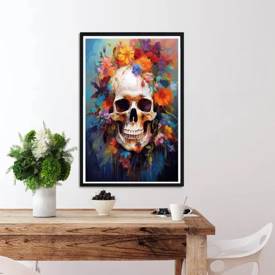 Paint by Numbers Kits for Adults Skeleton {4}