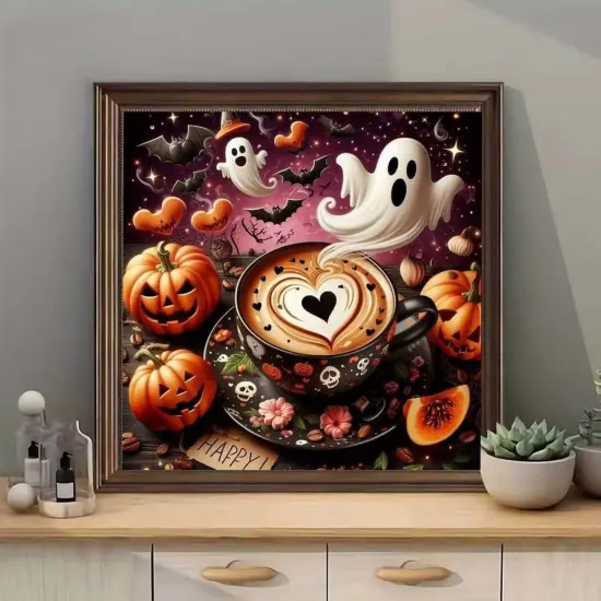 Ghost of The Tea Cup Diamond Art {4}