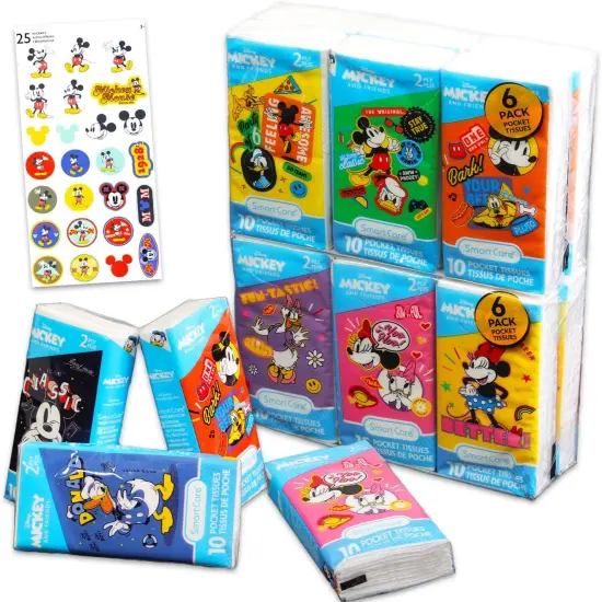 12 Packs of 10 Sheets (120 Tissues) & Sticker {1}