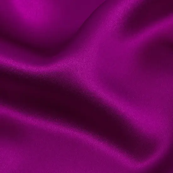 1 Yard Stretch Silk Charmeuse Sparkling Purple Solid Fabric 40 inch Width {2}