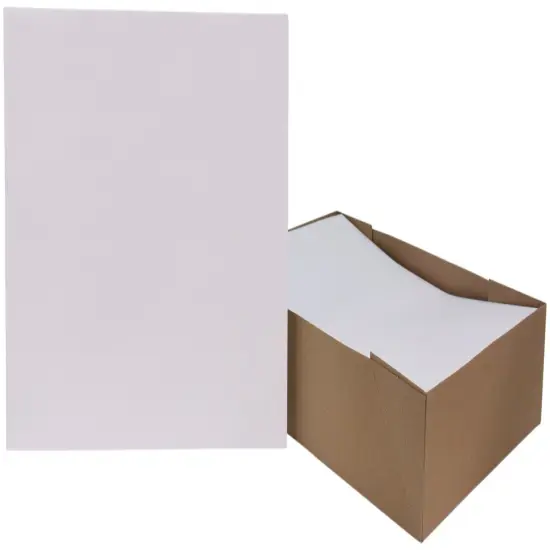 School Smart No Clasp Envelopes with Gummed Flap, 9 x 12 Inches, White, Pack of 100 {1}