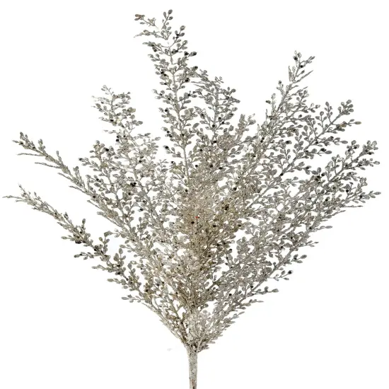 24" GLITTER/ SEQUIN ARTEMESIA BUSH {2}