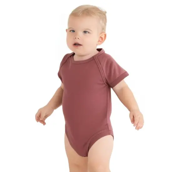 Rabbit Skins&reg; Infant Fine Jersey Bodysuit - 4424 Rouge {1}