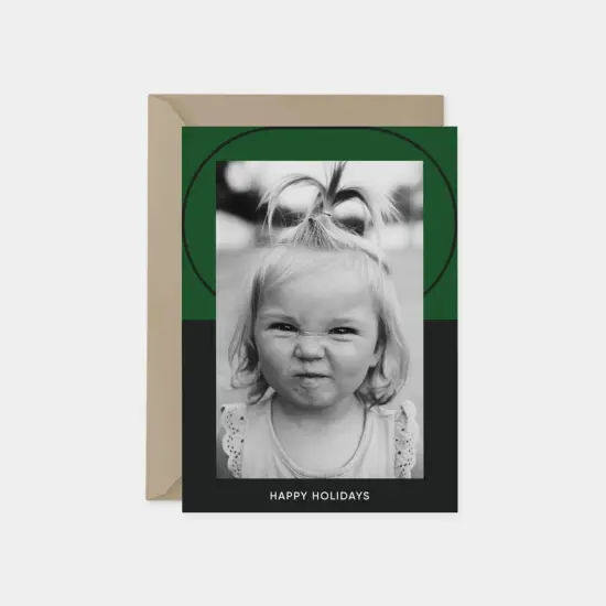 Big Geo Holiday Photo Card XV {1}