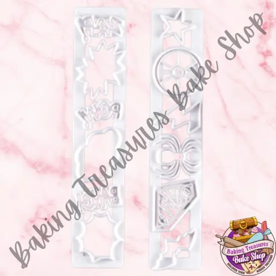 Superhero Tappit Fondant cutter {5}