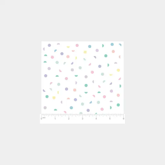 Confetti Half Circle Geo Gift Wrap {4}