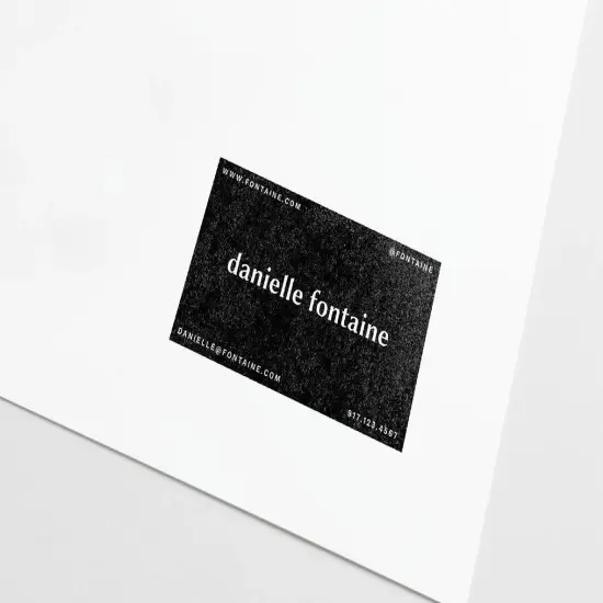 Business Card Stamp No. 20 {3}