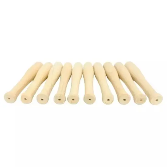 Kitcheniva Miniature Baseball Bats 4" x 9/16" 10 Pcs Small Wood Balls 1/2" Crafts {5}