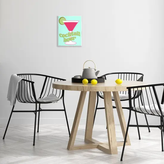 Stupell Industries Retro Cocktail Hour Wall Plaque Art Design by SD Graphics Studio {2}