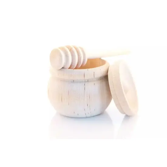 Kitcheniva 4" Wood Honey Dippers Miniature Honey Dipper Party Favor Crafts {5}