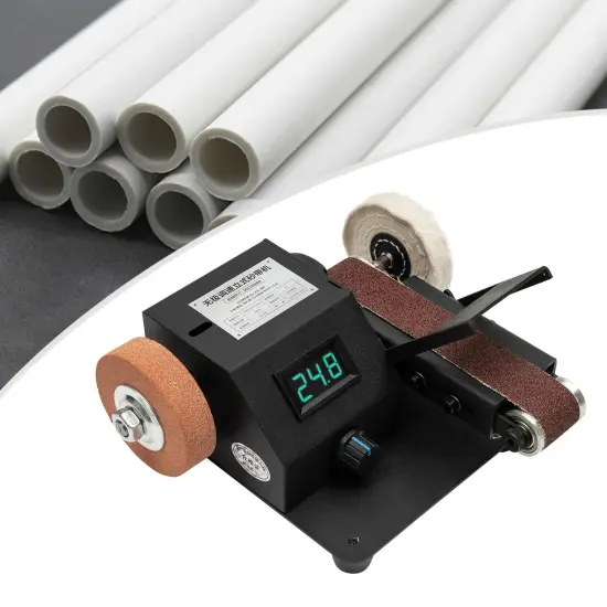 Electric Grinder Belt Sander Polishing Grinding Knife Mini DIY Sharpener Machine {5}