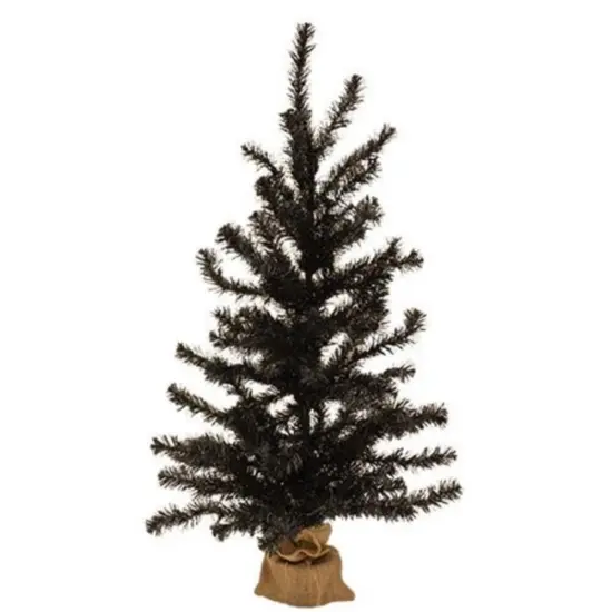 Black Tree With Burlap Base 3ft {1}