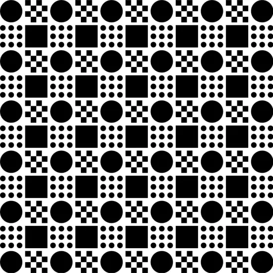 Geo Blocks Gift Wrap V {3}